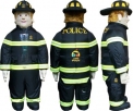 Fireman of Loro Parque Inflatable Mascot