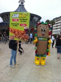 Subway Inflatable Mascot
