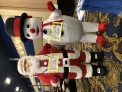 Santa and Snowman